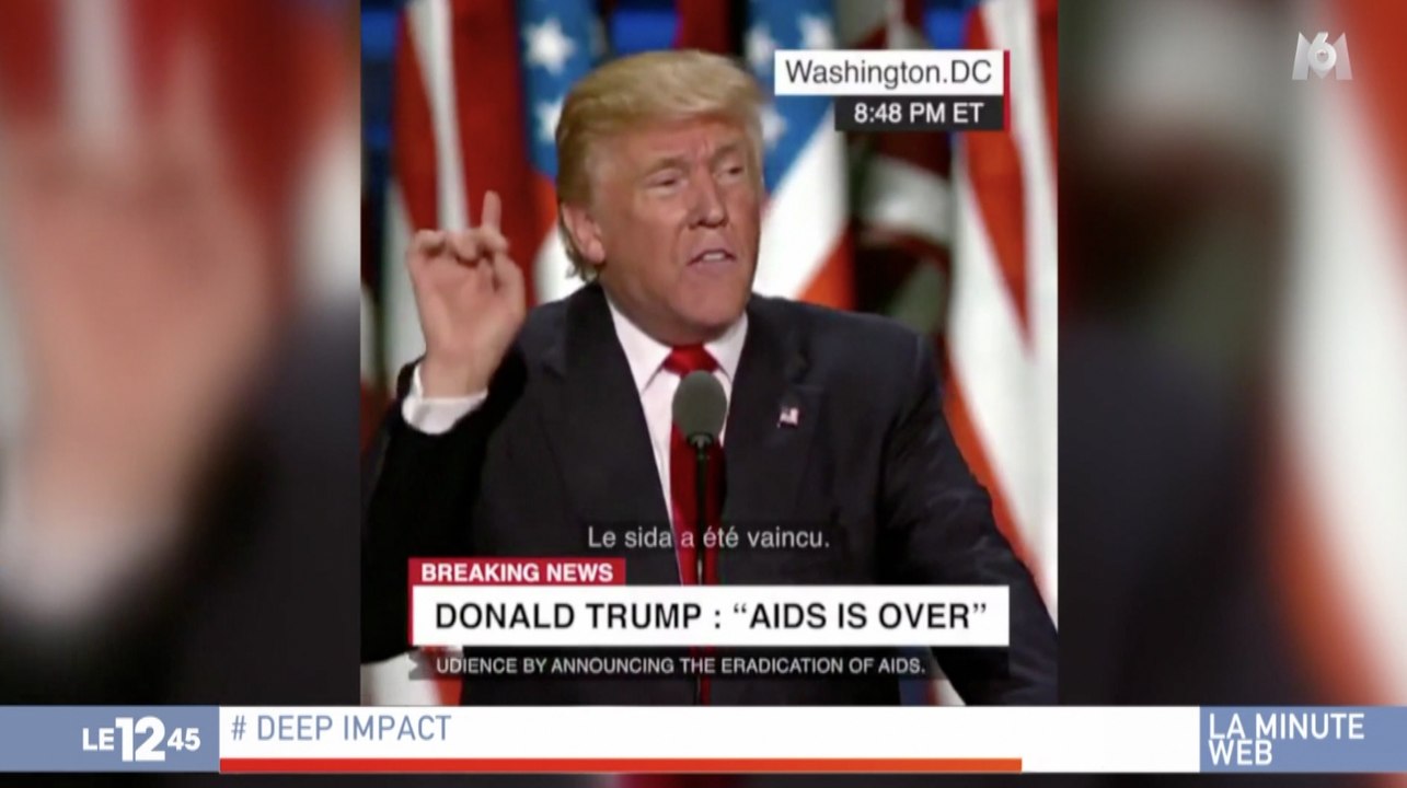 Donald Trump annonce la fin du SIDA... ou presque ! - ZAPPING ACTU DU 08/10/2019