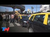 Taxis vs. Uber | Otra protesta de taxistas contra Uber y Cabify