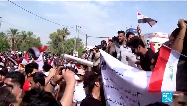 Iraqi president calls for calm amid nationwide protests