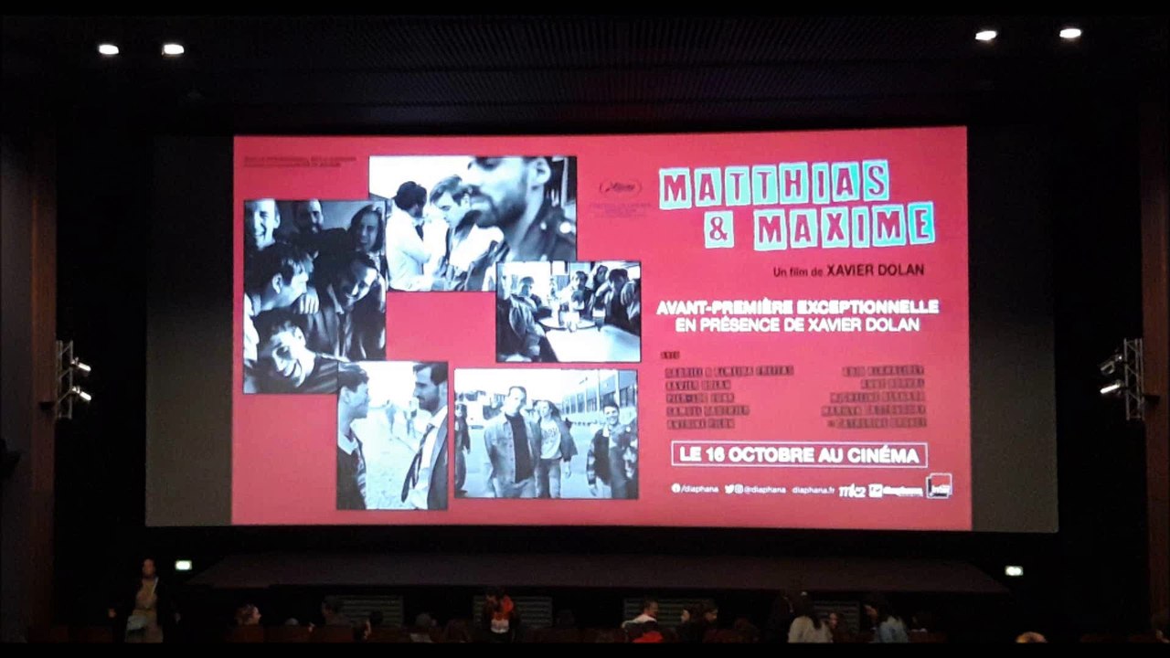 Extrait de la présentation du film " MATTHIAS & MAXIME "