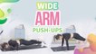Wide arm push-ups - Step to Health
