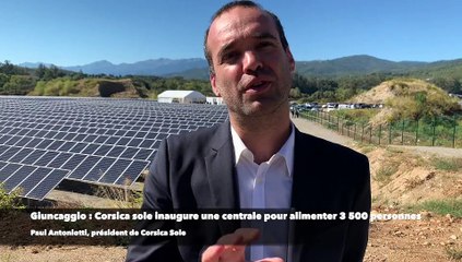 Giuncaggio : Corsica Sole inaugure une centrale photovoltaïque pouvant alimenter 3 500 personnes
