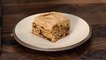 Banana–Chocolate Chip Snack Cake with Salted Peanut Butter Frosting