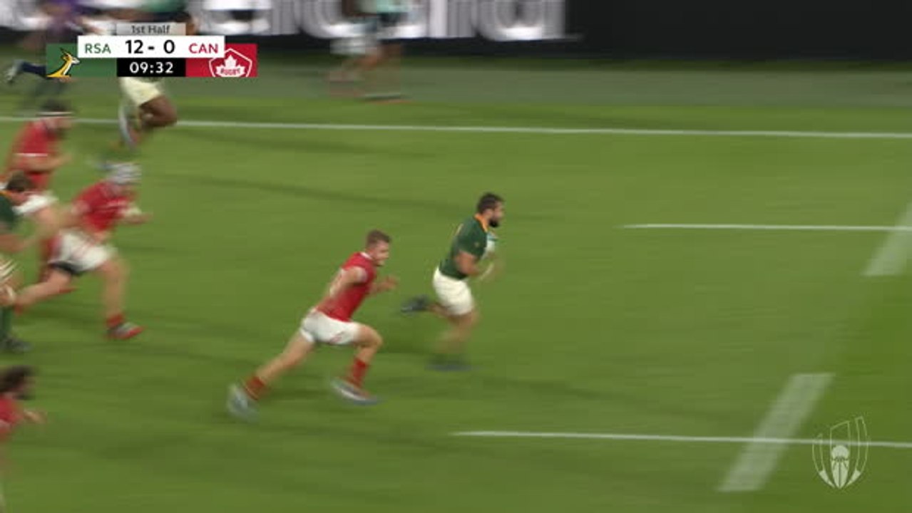 RUGBY UNION: 2019 World Cup: South Africa 66-7 Canada