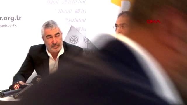 Spor kayserispor'da samet aybaba dönemi başladı