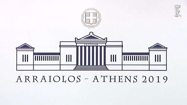 Atene - Dichiarazioni alla stampa del Presidente Mattarella del Vertice di Arraiolos (11.10.19)