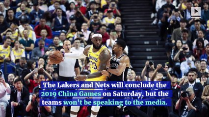 NBA Cancels Media Sessions for Remainder of China Tour 🏀