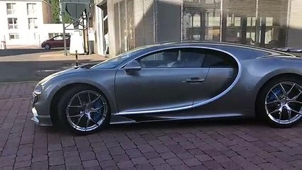 Vous avez déjà entendu le doux son du moteur de la Bugatti Chiron ?