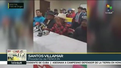 Ecuador: Fenocin exige derogación del decreto 883