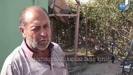 Suriye Sınırındaki Evlerinde Kıl Payı Kurtuldular