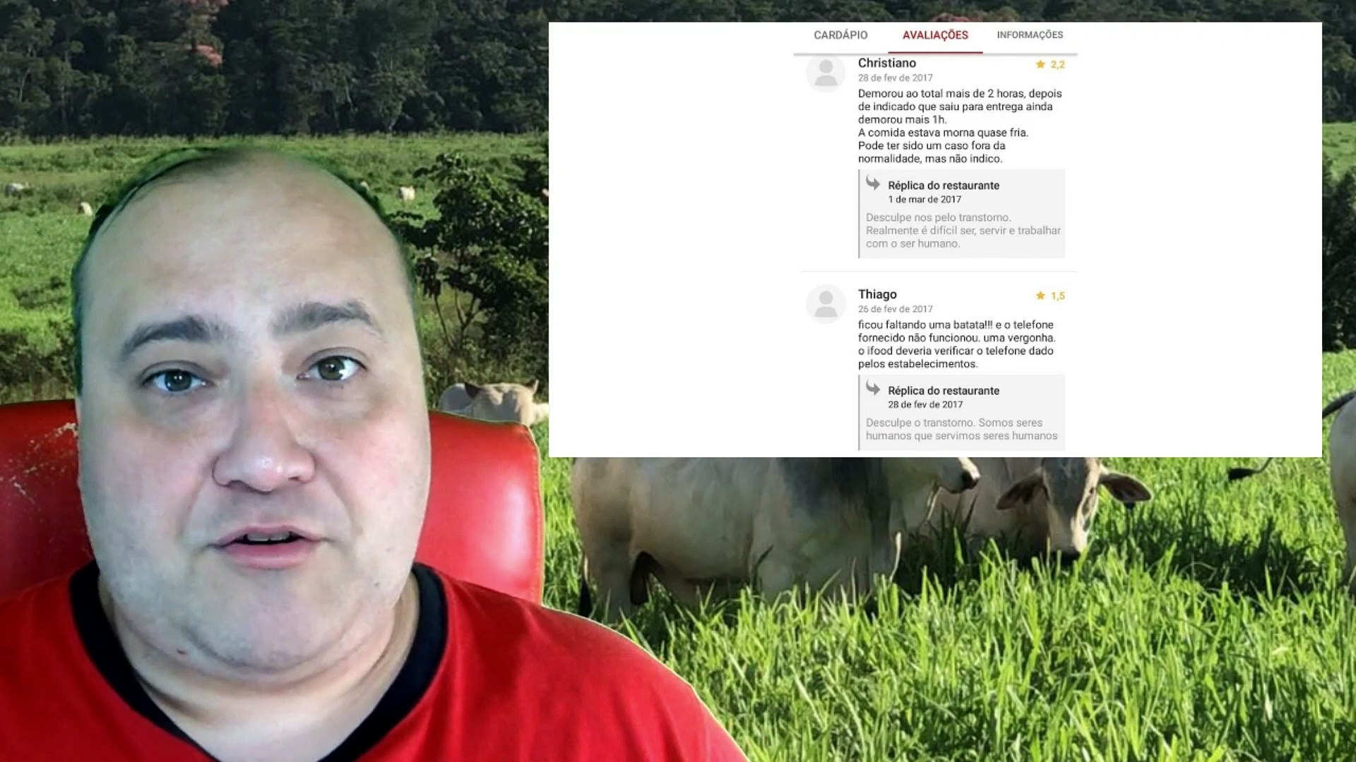 CONVERSAS DE IFOOD MAIS ENGRAÇADAS