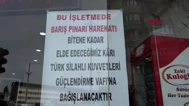 Sivas'ta fırın işletmecisi gelirini mehmetçiğe bağışlayacak