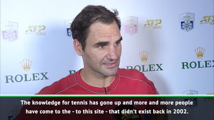 Federer appreciative of Chinese support
