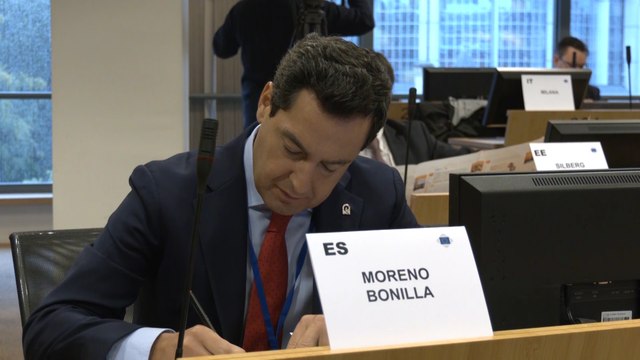 Moreno reivindica la influencia de Andalucía en Europa