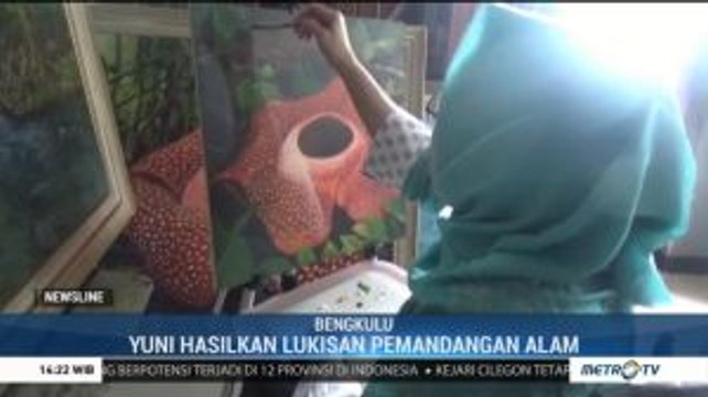 Indahnya Karya Seni Lukis Penyandang Disabilitas