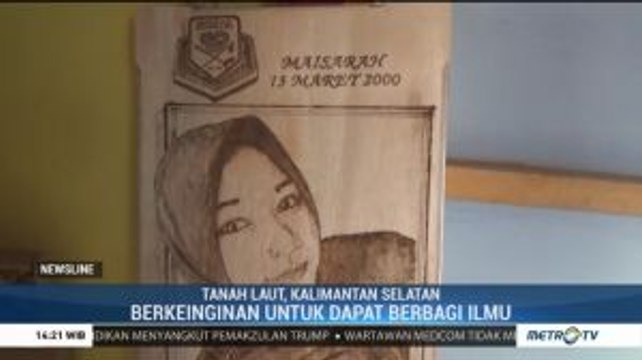 Karya Seni Lukis dari Limbah Kayu
