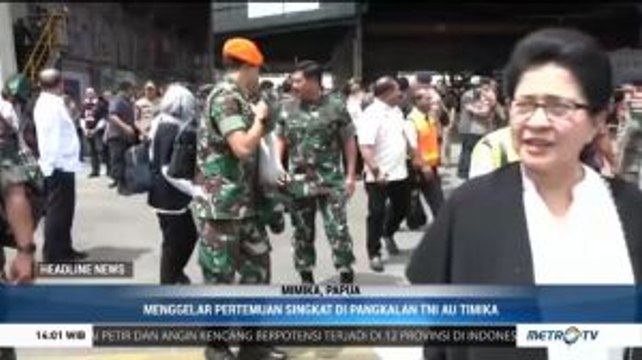 Menko Polhukam & Rombongan Tinjau Kondisi Wamena