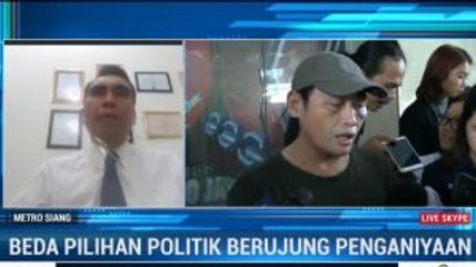Beda Pilihan Politik Berujung Penganiayaan