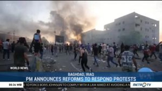 Iraq's PM Announces Reforms to Respond Protests