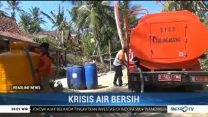 5 Kecamatan di Tulungagung Krisis Air Bersih