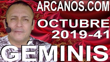 GEMINIS OCTUBRE 2019 ARCANOS.COM - Horóscopo 6 al 12 de octubre de 2019 - Semana 41