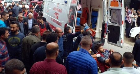 Motosiklet sürücüsünün ayağının koptuğu kazanın görüntüleri ortaya çıktı