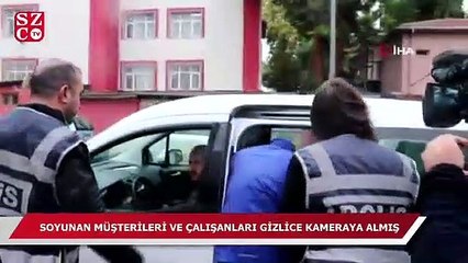Soyunan müşterileri ve çalışanlarını gizlice kameraya aldı