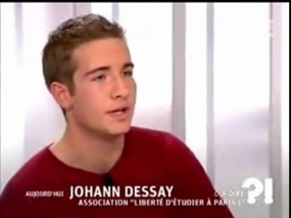Johann Dessay sur France 5 - C à dire