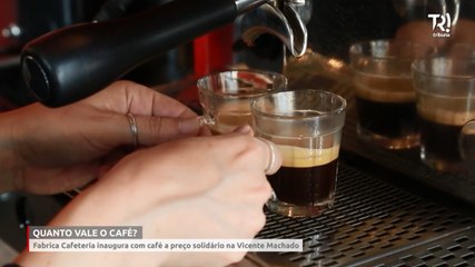 Cafeteria de Curitiba inaugura com café a preço solidário. Entenda como funciona!