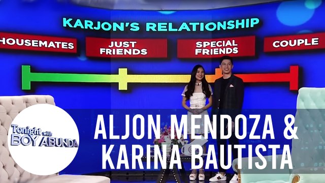 Karina and Aljon answers the real status of their relationship | TWBA