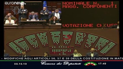 Olaszország: karcsúsították a parlamentet