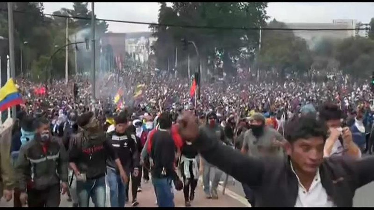 Teurer Treibstoff: Proteste in Ecuador gehen weiter