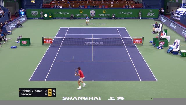 Shanghai - Federer sans trembler contre Ramos-Vinolas