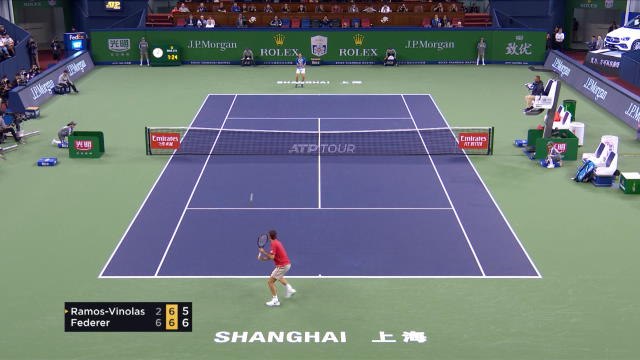 Shanghai - Federer sans trembler contre Ramos-Vinolas