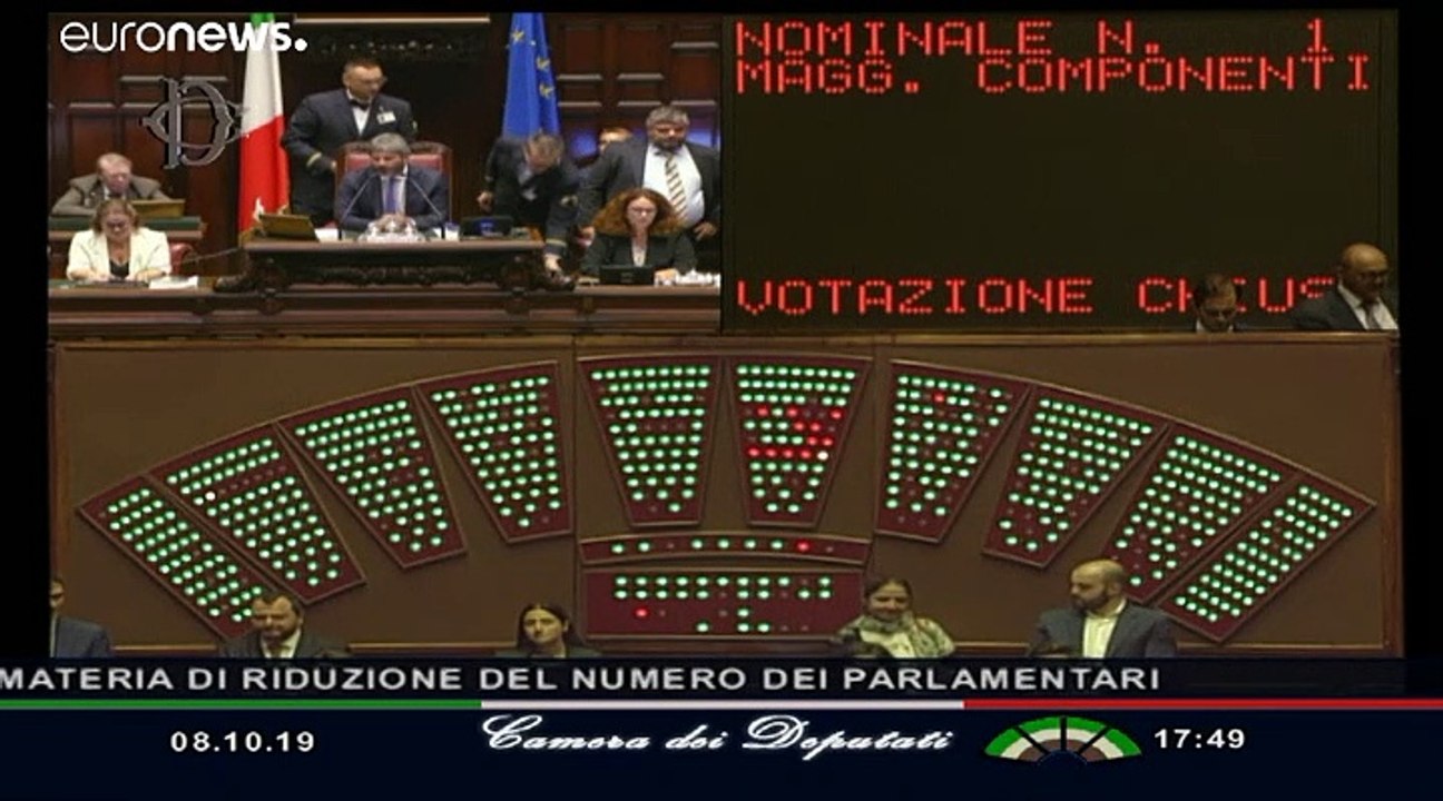 Rom: Weniger Abgeordnete, weniger Senatoren