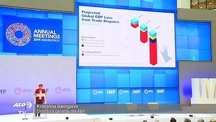 La jefa del FMI advierte que todos pierden en una guerra comercial