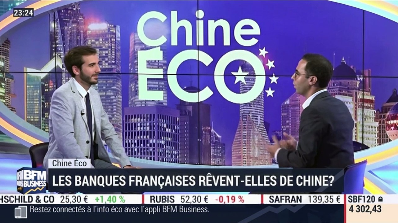 Chine Éco: Les banques françaises rêvent-elles de Chine ? - 08/10