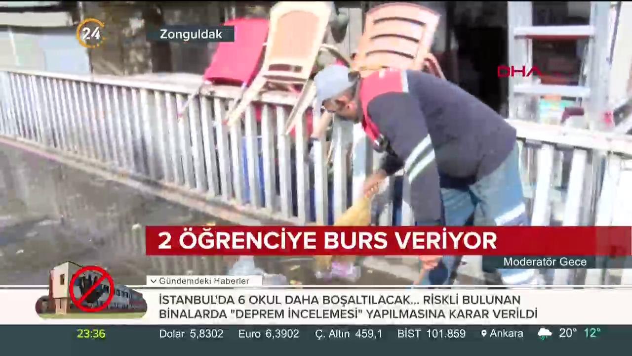 2 öğrenciye burs veriyor