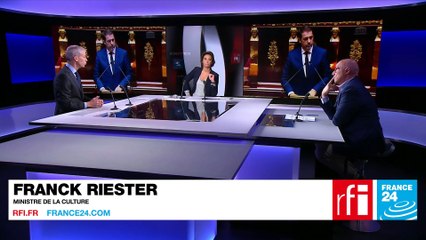 Franck Riester, ministre de la Culture