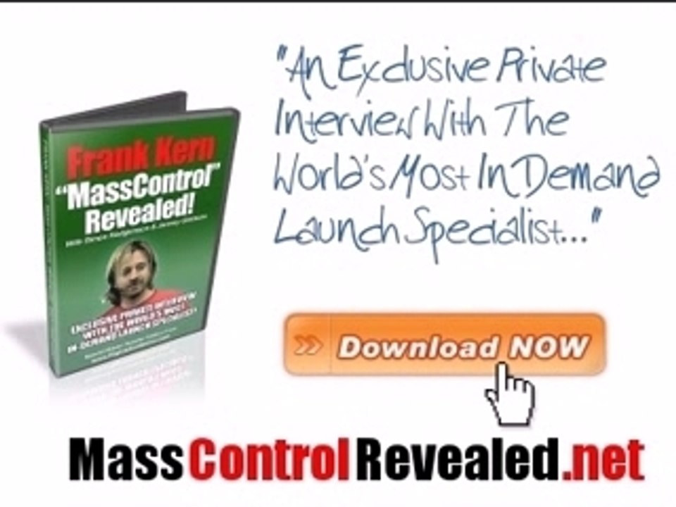 Mass Control Revealed - Frank Kern