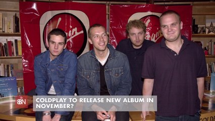 Coldplay Comes Out With New Music This November
