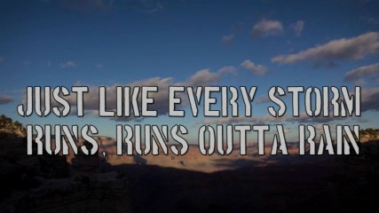 Gary Allan - Every Storm (Runs Out Of Rain)