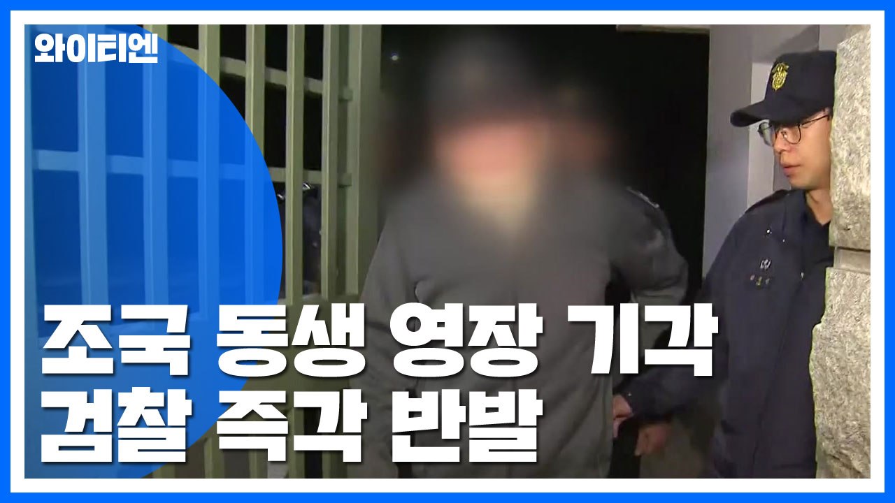 조국 동생, 구속영장 기각...檢, 영장 재청구 검토 / YTN