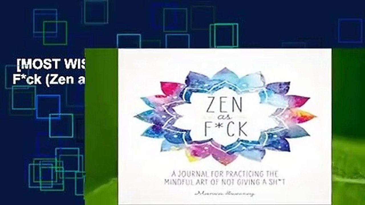 [MOST WISHED]  Zen as F*ck (Zen as F*ck Journals)