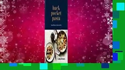About For Books  Back Pocket Pasta: Inspired Dinners to Cook on the Fly: A Cookbook  For Kindle