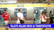 Palasyo: Walang krisis sa transportasyon