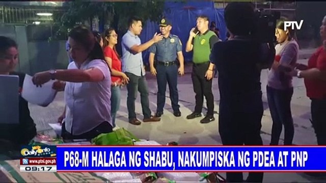 P68-M halaga ng shabu, nakumpiska ng PDEA at PNP