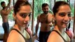 Sonam Kapoor Anand Ahuja Working Out With Virat - Anushka, Priyanka - Nick