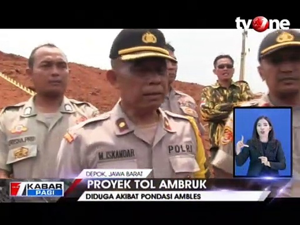 Proyek Tol Depok-Antasari Ambruk, Lima Pekerja Terluka