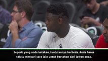 Zion tetap merendah setelah debut impresif bersama Pelicans